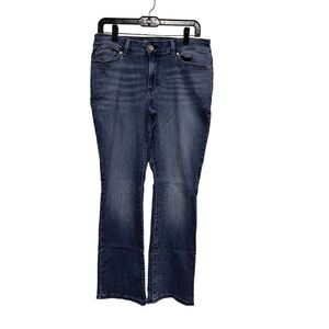 DCY) Lee Jeans waist 30" Women's size 15 Jeans Curvy Bootcut‎ Stretch